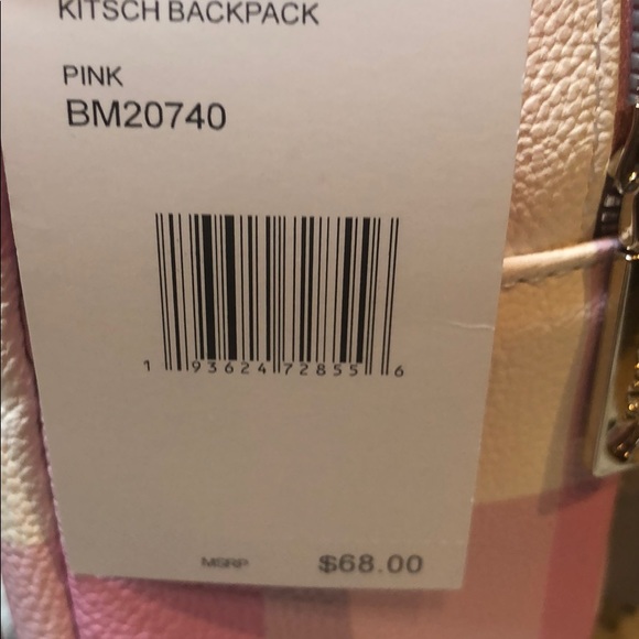 Betsy Jonson pink plaid puppy 🐶 backpack - Picture 5 of 5